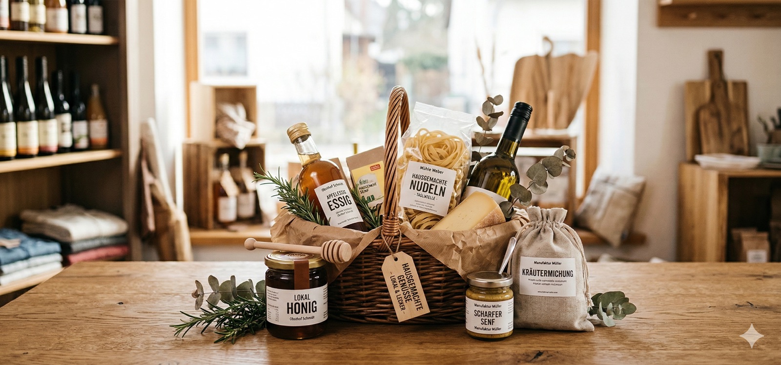 Individuelle Geschenkkörbe